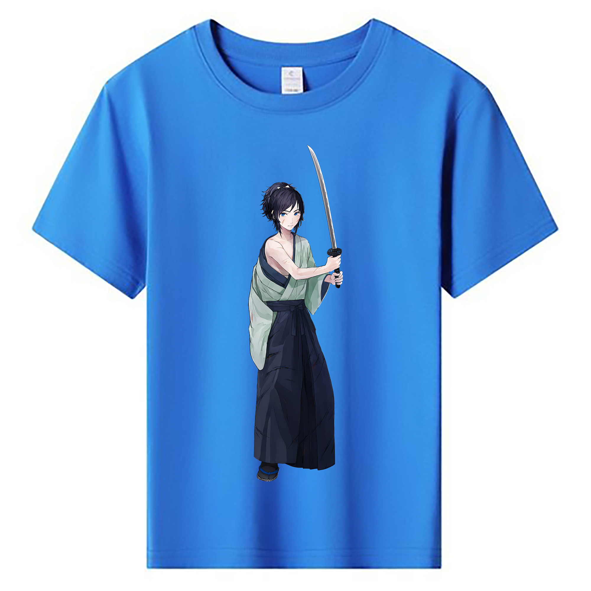 （画像用） 刀剣乱舞 Touken Ranbu 綿100％キッズTシャツ（フロントプリント）